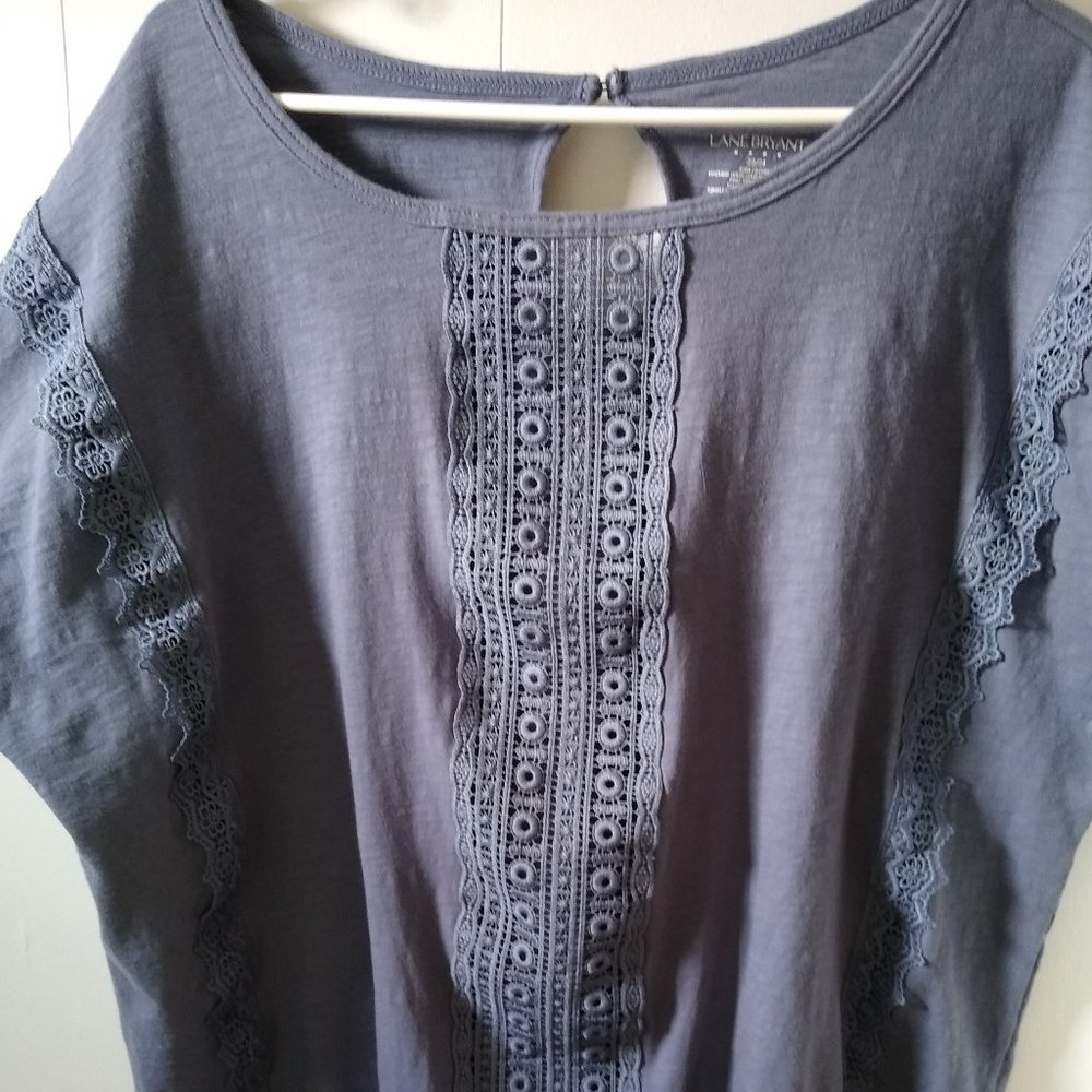 Lane Bryant  Cotton Top 22/24 Top